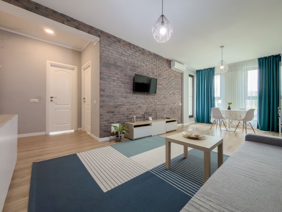 Apartament 2 camere in Mamaia Nord - 200 m de plaja Terasa si parcare – fotografia 4 din 15
