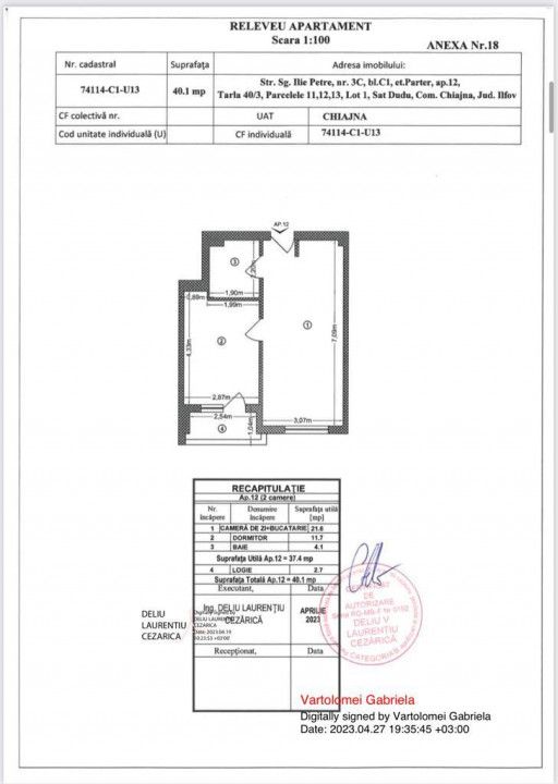 Studio spatios Militari Residence Apeductului/2 minute de STB – fotografia 16 din 24
