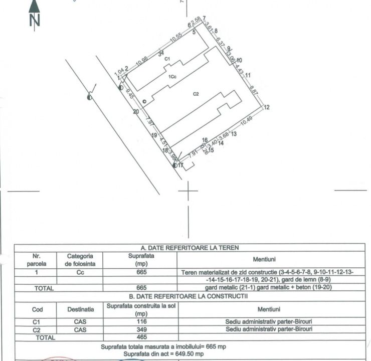 Zona Tomis II- teren 665 mp cu deschidere 25.91 m – fotografia 7 din 10