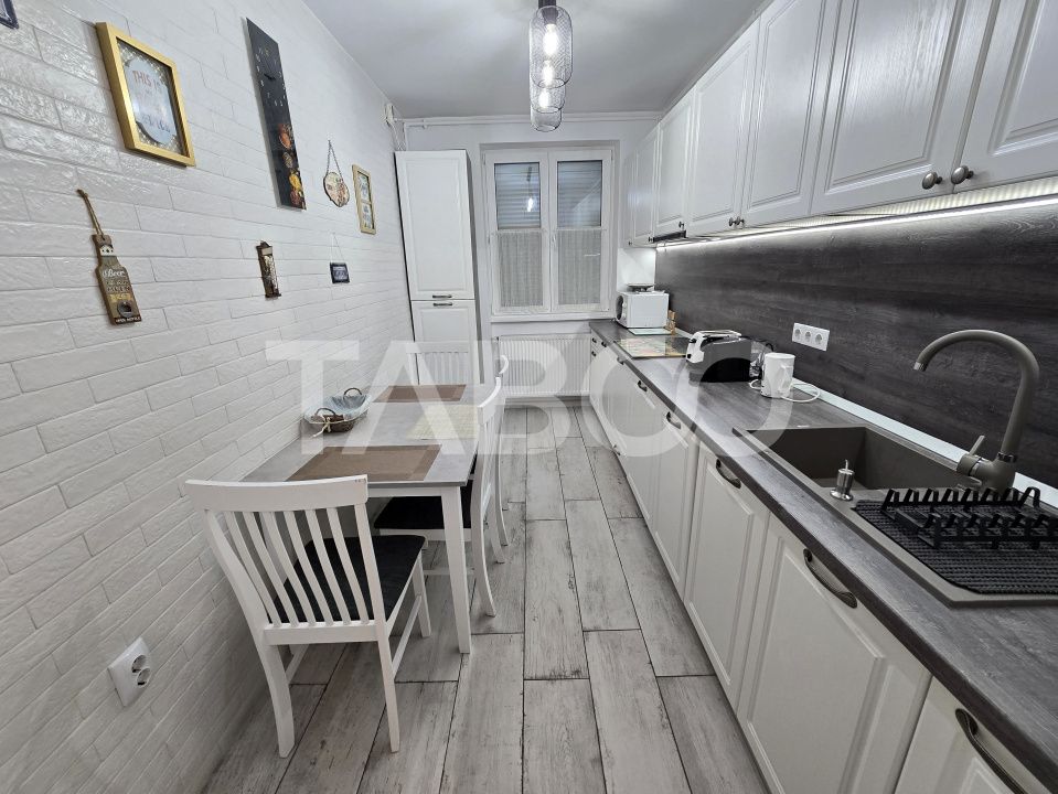 Apartament 2 camere de inchiriat mobilat modern pivnita Dioda Sibiu – fotografia 2 din 16