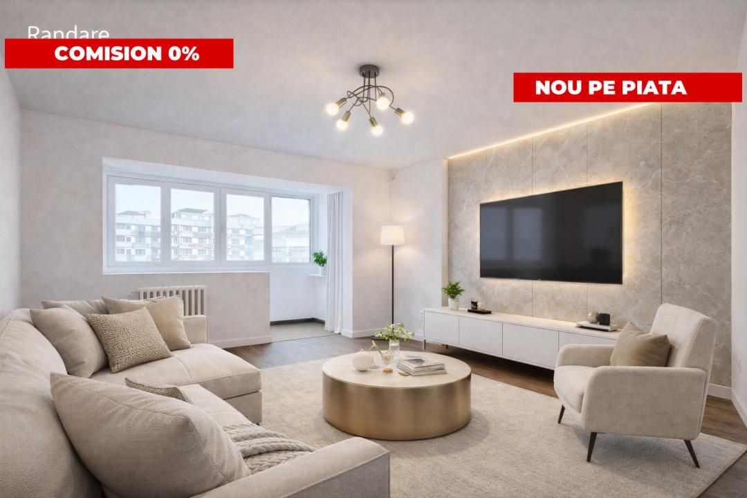 3 CAMERE Premium I 75 MP I TITULESCU I RENOVAT I Design Modern I 0% Comision – fotografia 1 din 20