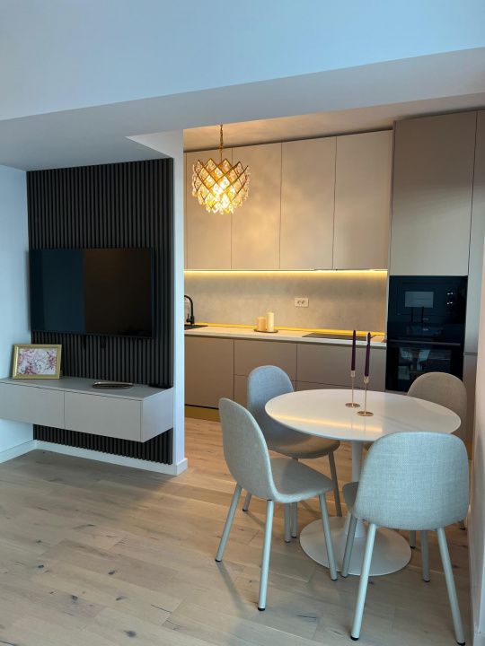 Apartament de inchiriat | 2 camere 66MP |  First Estates Pipera | 1 Loc Parcare – fotografia 2 din 14