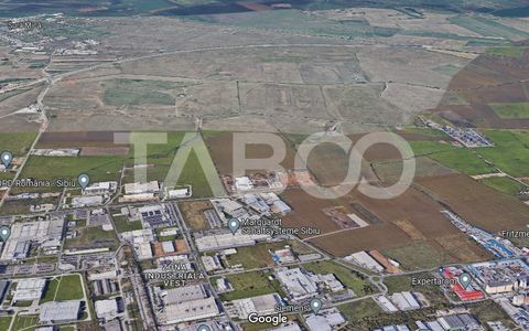 Teren intravilan de vanzare 10.000 mp in zona Industriala Vest Sibiu