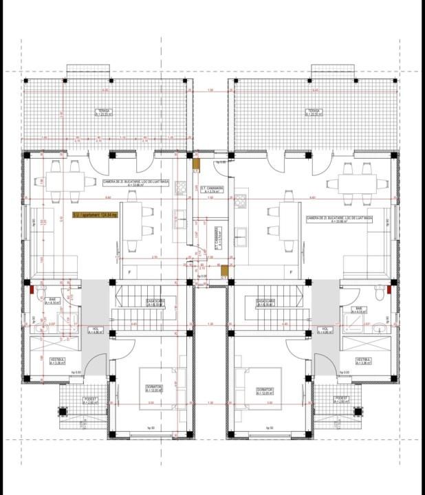Duplex cu 5 camere separat prin spatiu tehnic - Urseni-Mosnita Noua – fotografia 3 din 4