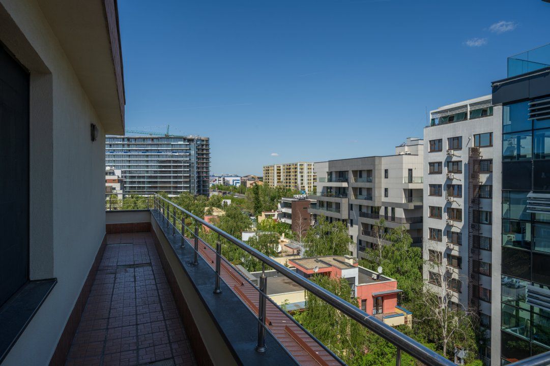 Unic pe etaj! Penthouse 5 camere, 482 mp, lift privat – Satul Francez – fotografia 47 din 55
