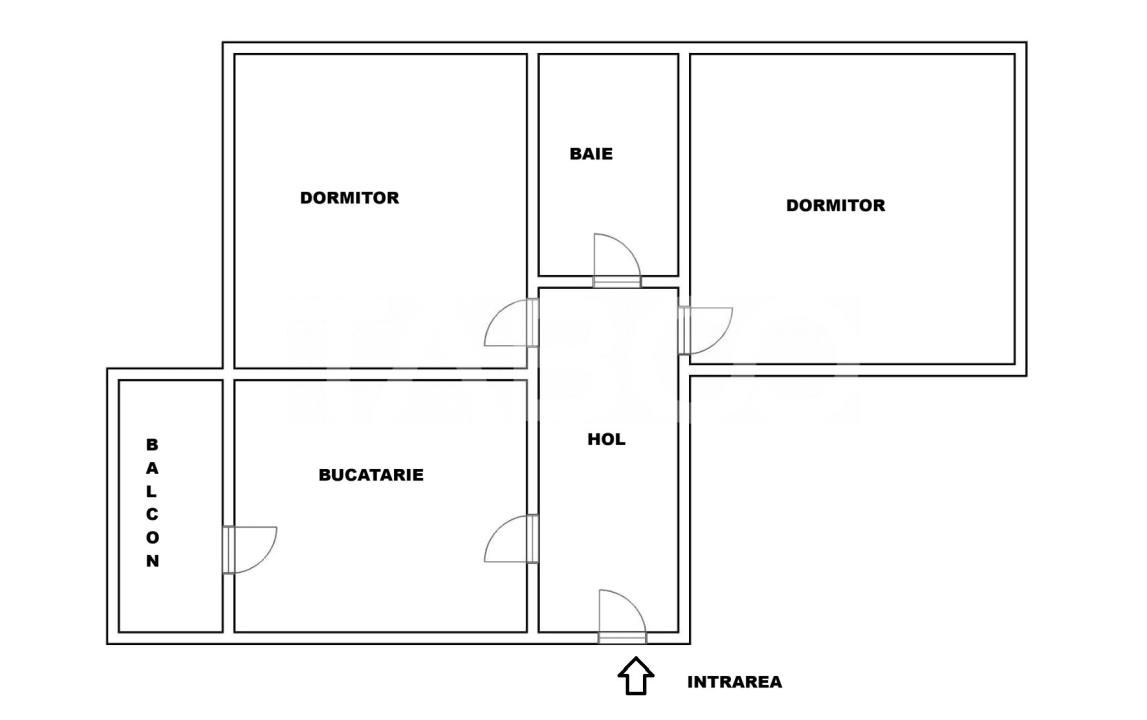 Apartament decomandat de vanzare 2 camere balcon Arhitectilor – fotografia 5 din 15