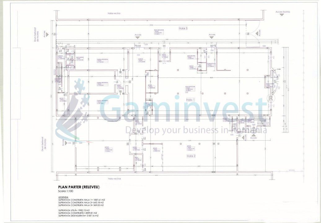 Hale de productie, depozitare,spatii  birouri de inchiriat,Calea Borsului,Oradea – fotografia 2 din 4
