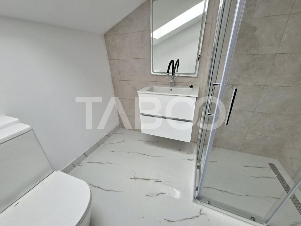 Casa individuala de inchiriat 6 camere pretabil spatiu birou Sibiu – fotografia 10 din 17