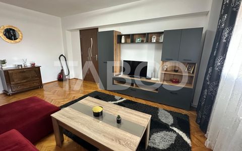 Apartament 2 camere de inchiriat zona Turnisor Sibiu 70 mpu si balcon