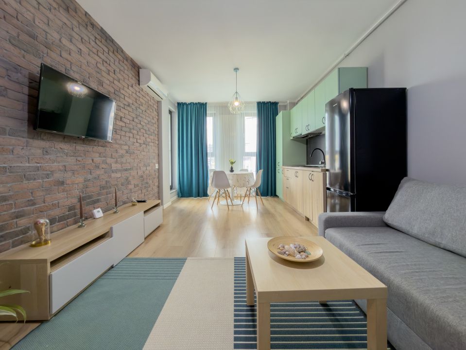 Apartament 2 camere in Mamaia Nord - 200 m de plaja Terasa si parcare – fotografia 3 din 15