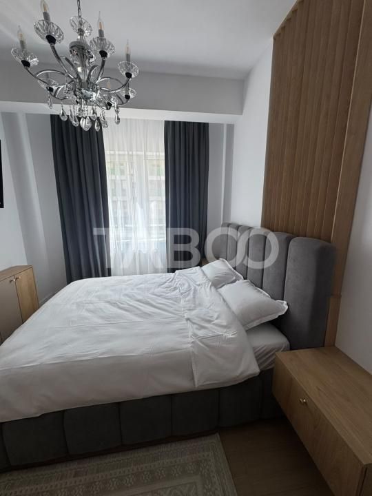 Apartament mobilat utilat decomandat 2 camere 60 mpu balcon Sibiu – fotografia 4 din 10