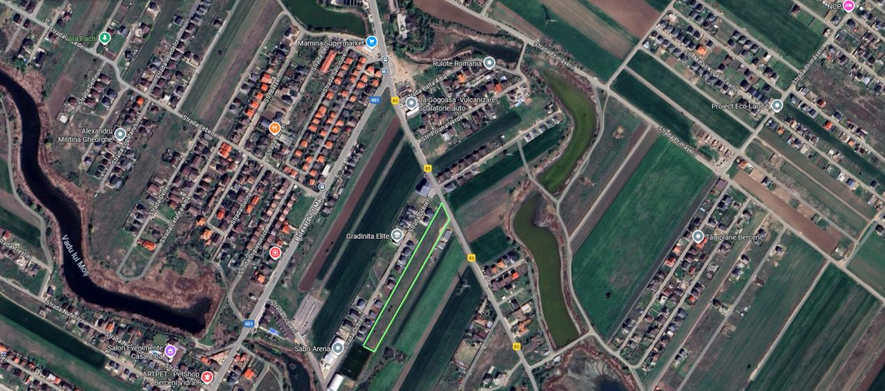 Teren Intravilan In Rate Berceni zona Mamina | curent si gaz | #LG7.1E – fotografia 5 din 14