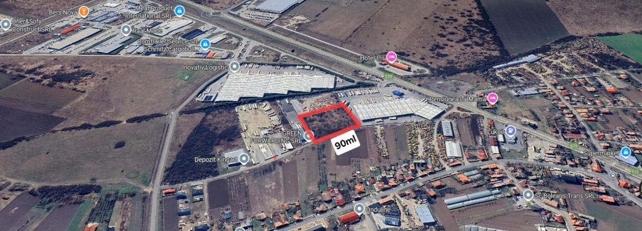 Teren intravilan, 8000 mp de inchiriat, Calea Borsului, Oradea – fotografia 1 din 2