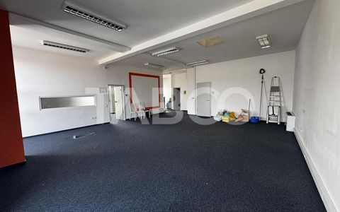 Spatiu comercial de inchiriat 133 mpu vizibilitate buna parcari Sibiu