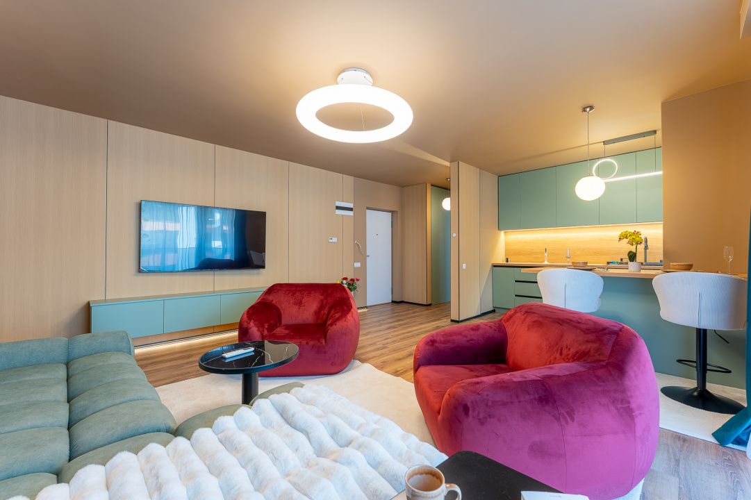 Apartament premium 2 camere 58 mp cu parcare complex nou Cluj Napoca – fotografia 1 din 23