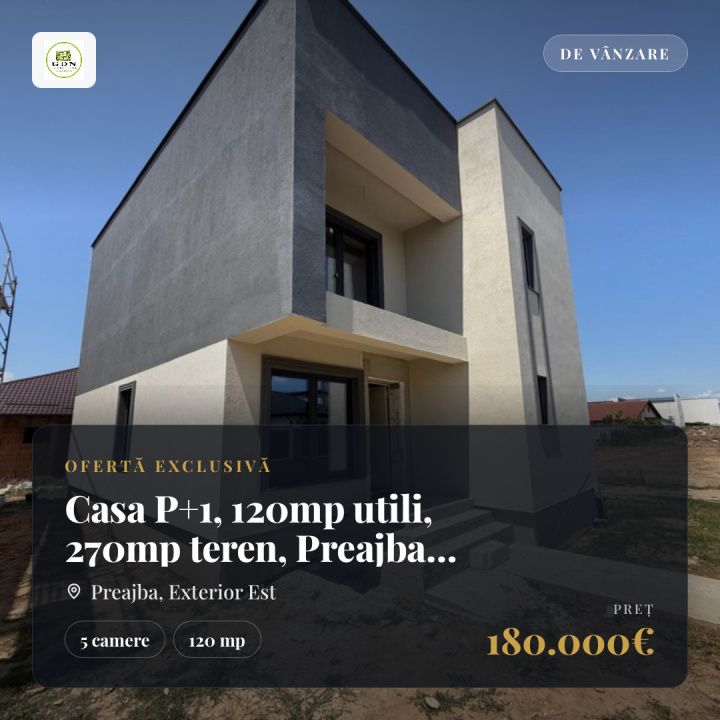 Casa P+1, 120mp utili, 270mp teren, Preajba zona Capsunarie – fotografia 1 din 9