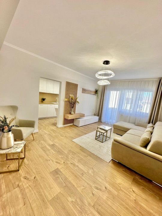 Apartament 2 camere 55 mp utili, semidecomandat, finisat,LUX zona Terra – fotografia 4 din 22