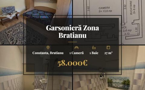 Garsonieră Zona Bratianu