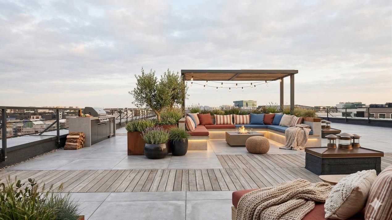 New York Style Penthouse | Pipera 1 | Hobby Room+Rooftop 300Sqm – fotografia 45 din 52