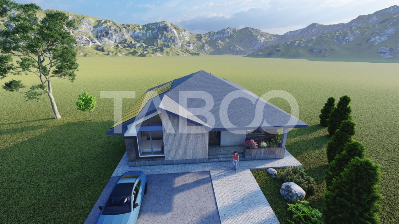 Casa individuala de vanzare cu 4 camere Sura Mica Sibiu 608 mp teren – fotografia 8 din 8