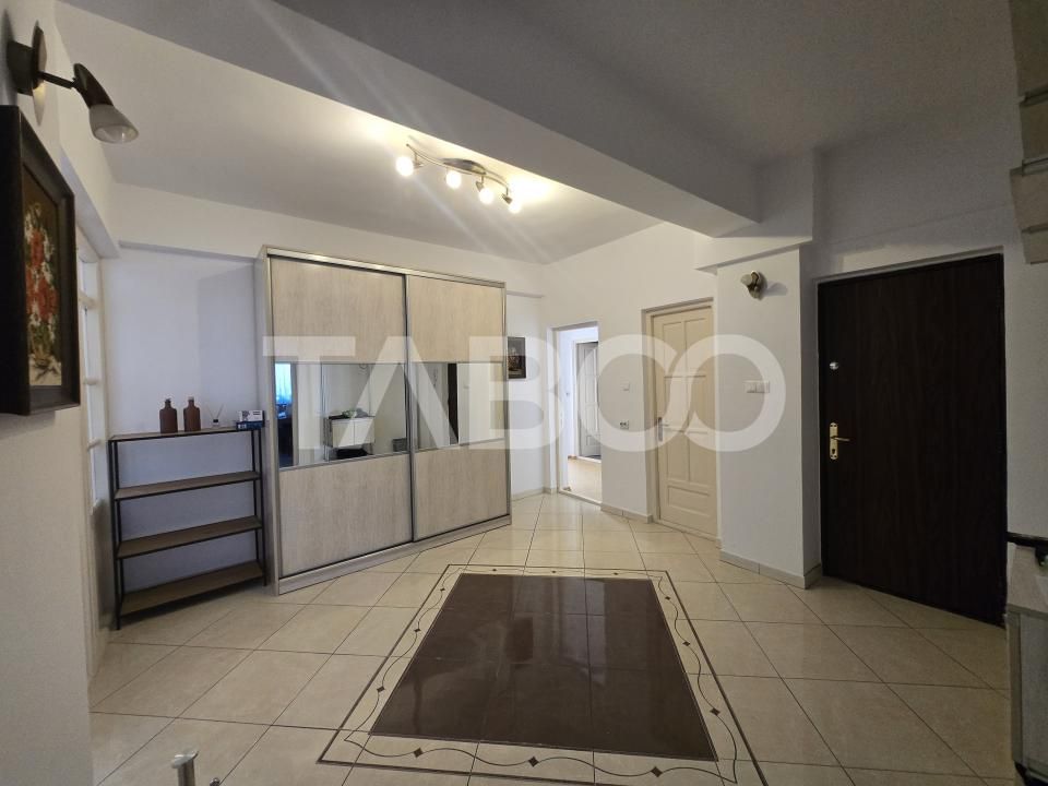 Apartament 4 camere de inchiriat 140 mp cu garaj zona Rahovei Sibiu – fotografia 25 din 26
