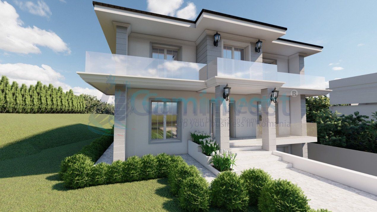Teren intravilan de vânzare 900 mp cu proiect de casă, zona Dealuri Oradea – fotografia 3 din 3
