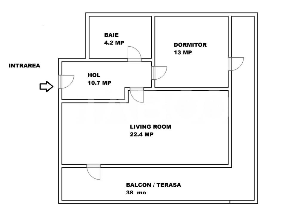 Apartament 2 camere 53 mpu etaj 1 terasa 38mp Selimbar Brana – fotografia 4 din 16