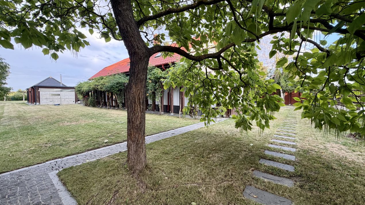 Proprietate exclusivistă cu 7.000 mp teren, piscină și multiple spații adiacente – fotografia 29 din 34