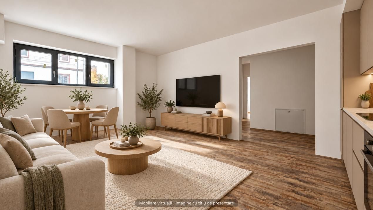 Apartament 3 camere 92,35 MP | Crangasi - Belvedere | Centrala proprie – fotografia 4 din 21
