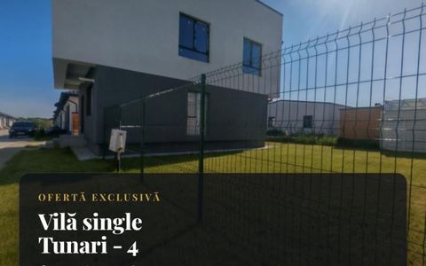 Vilă single Tunari - 4 Camere,  300mp Teren