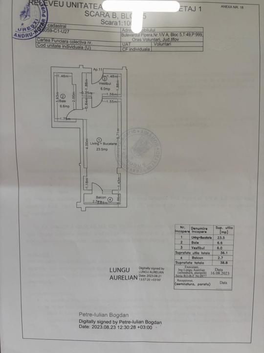 GARSONIERA PIPERA | IVORY RESIDENCE | ROND OMV | PRETABILA INVESTITIE SAU LOCUIT – fotografia 15 din 15