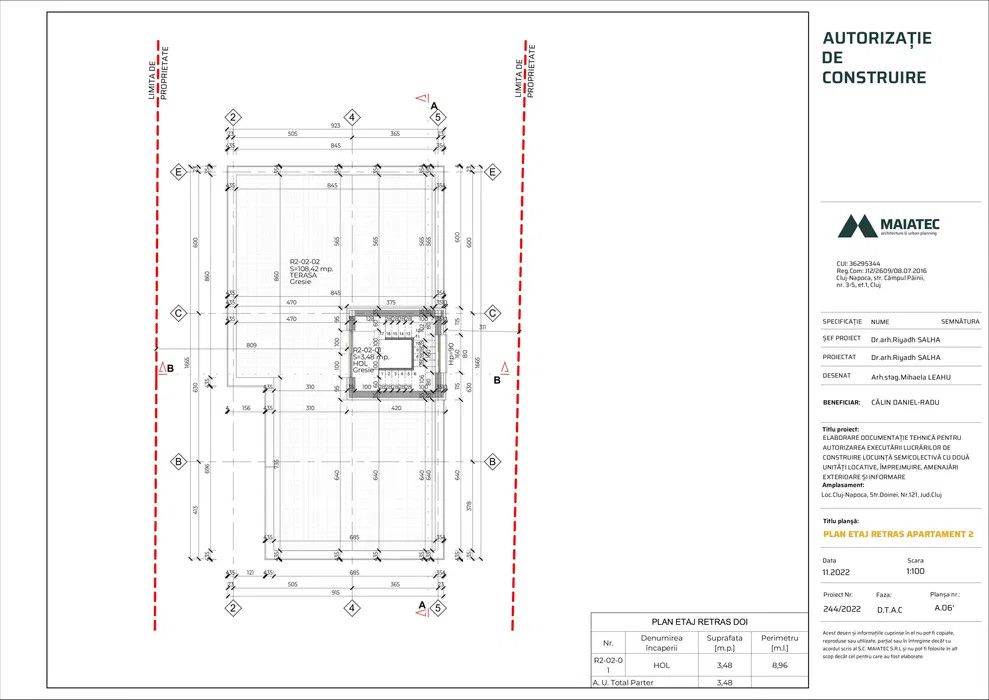 Teren 630 mp cu autorizație pentru două unități locative - Dambul Rotund – fotografia 8 din 8