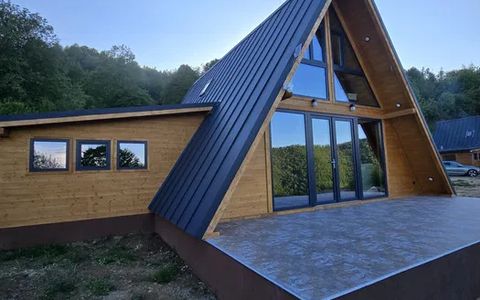 Cabană A-Frame – Plopi, jud. Cluj | 145 mp utili | 1000 mp teren