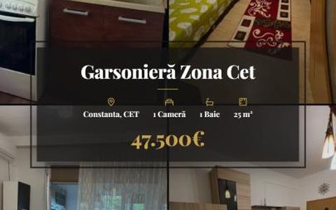 Garsonieră Zona Cet