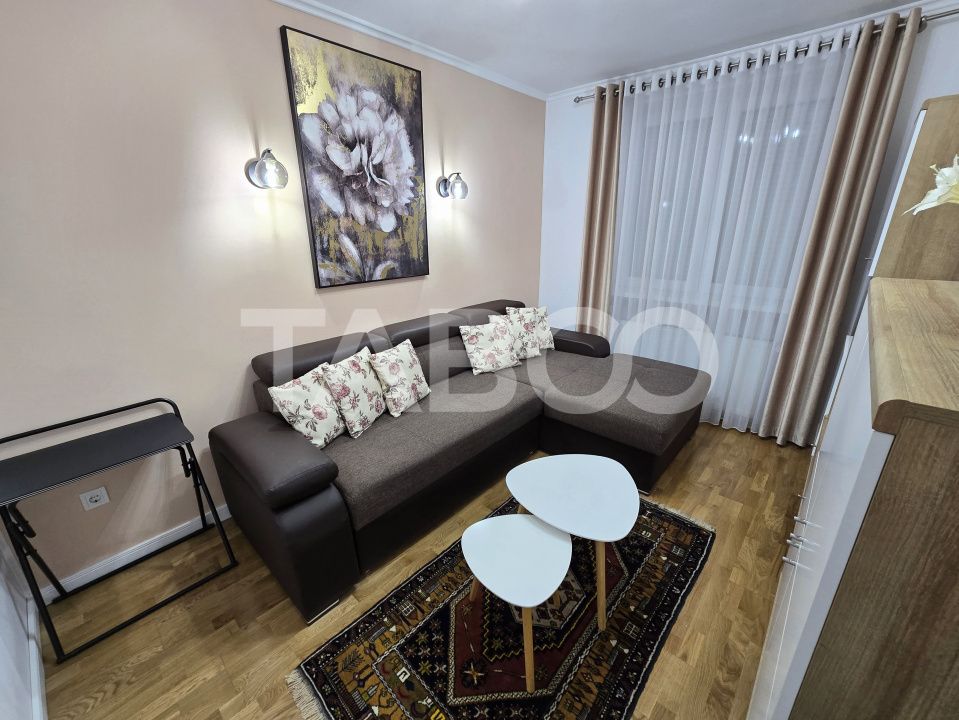 Apartament 2 camere de inchiriat mobilat modern pivnita Dioda Sibiu – fotografia 10 din 16