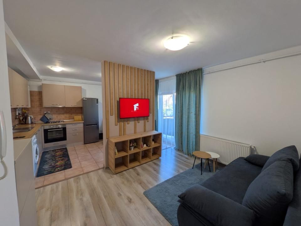 Apartament de inchiriat 2 camere, mobilat, bloc nou, parcare! Zona Tineretului! – fotografia 1 din 10