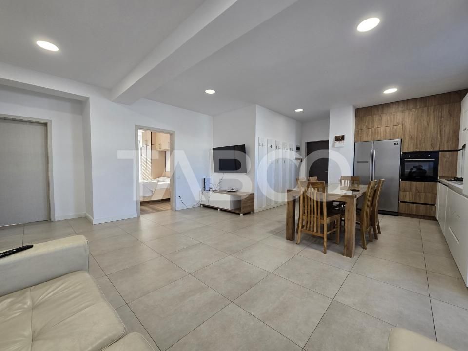 Penthouse 4 camere mobilat 2 bai 2 parcari terasa 72 mp Turnisor Sibiu – fotografia 11 din 20