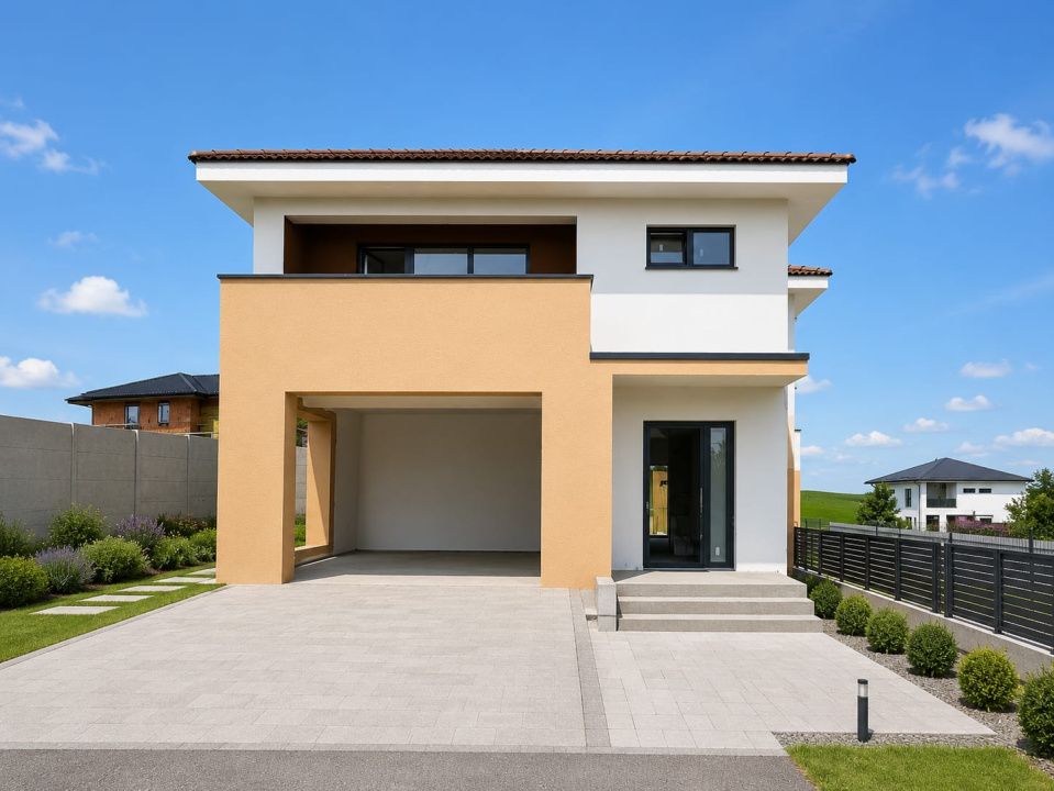 Casa individuala cu garaj si terase generoase in Chinteni – fotografia 1 din 21