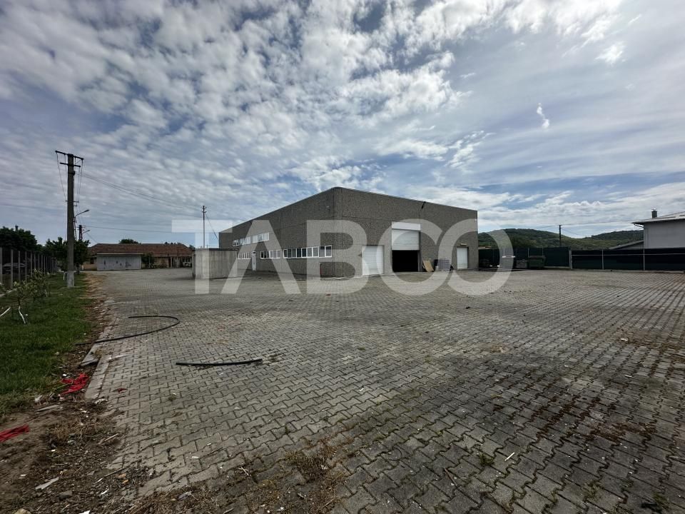 Hala industriala de inchiriat cu acces tir curte privata Selimbar – fotografia 1 din 7