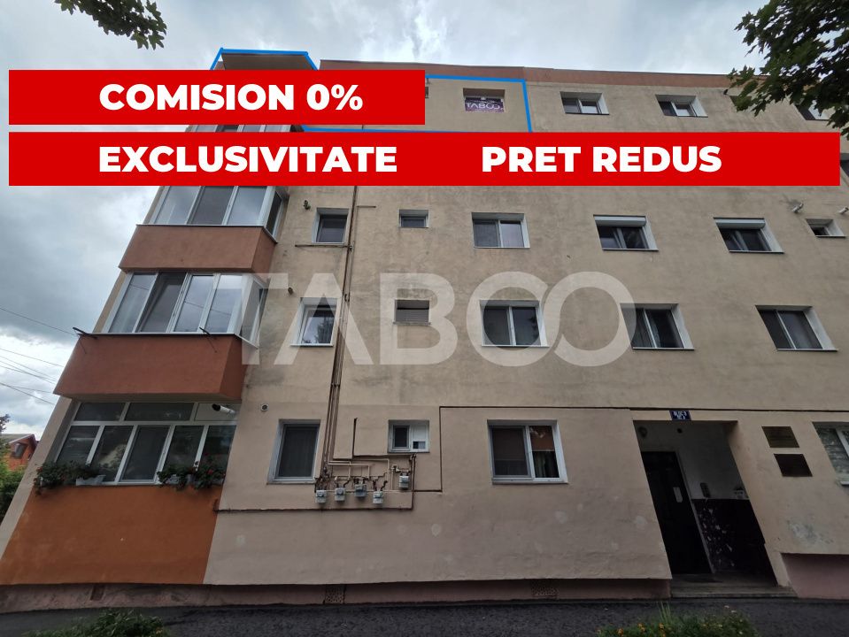 Apartament 2 camere decomandat de vanzare zona centrala 52 mp utili – fotografia 1 din 8