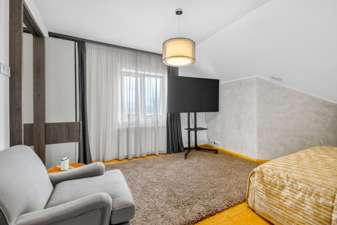 Închiriere casa modernă cu 4 dormitoare, teren 1300 mp - zona Stupini, Brasov – fotografia 19 din 26