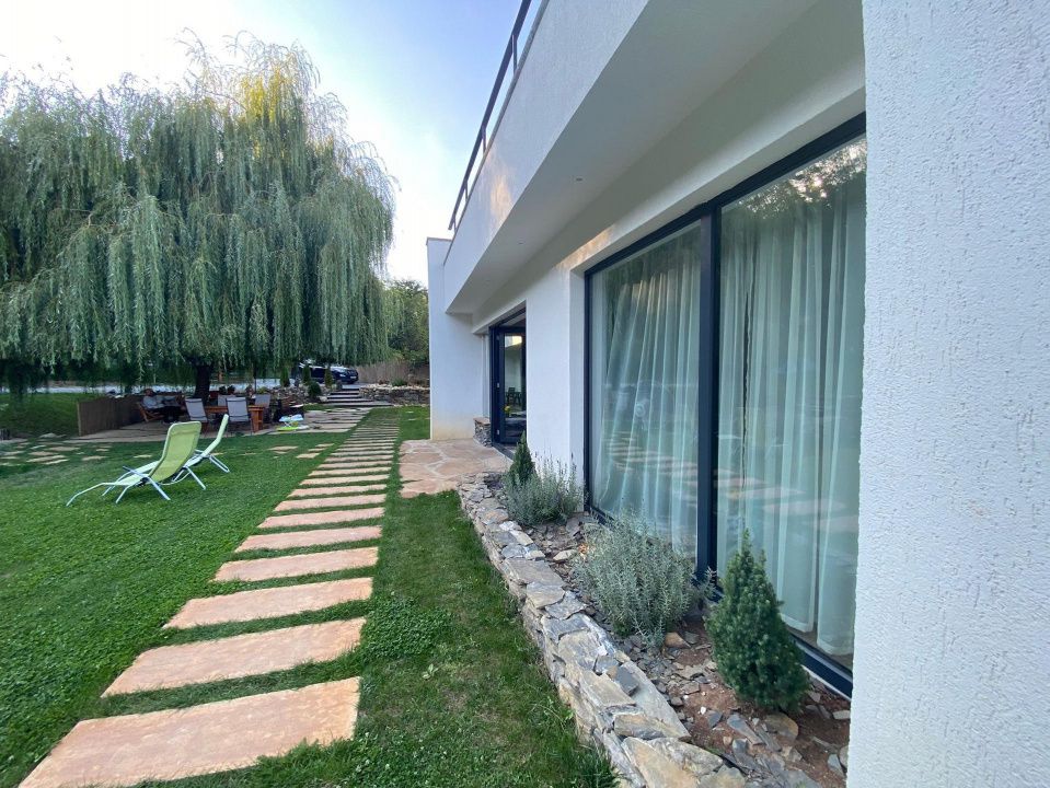 Casa Lux Mediteraniana cu 1620 mp. teren mobilata utilata CETATE cazare pensiune – fotografia 25 din 52