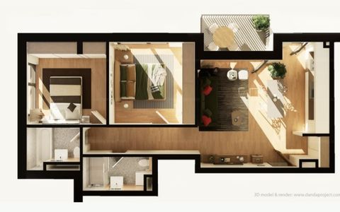 Apartament semifinisat 3 camere   cart Marasti/Intre Lacuri