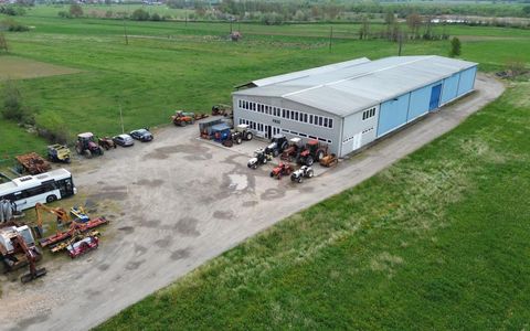 Hala Industriala de inchiriat langa Alesd la E60, 1800 mp, Bihor