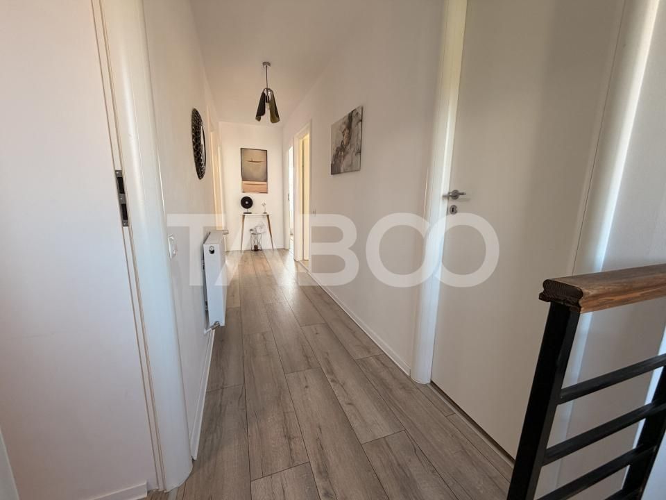 Casa individuala moderna de vanzare cu 5 camere 2 bai teren Sura Mare – fotografia 13 din 28