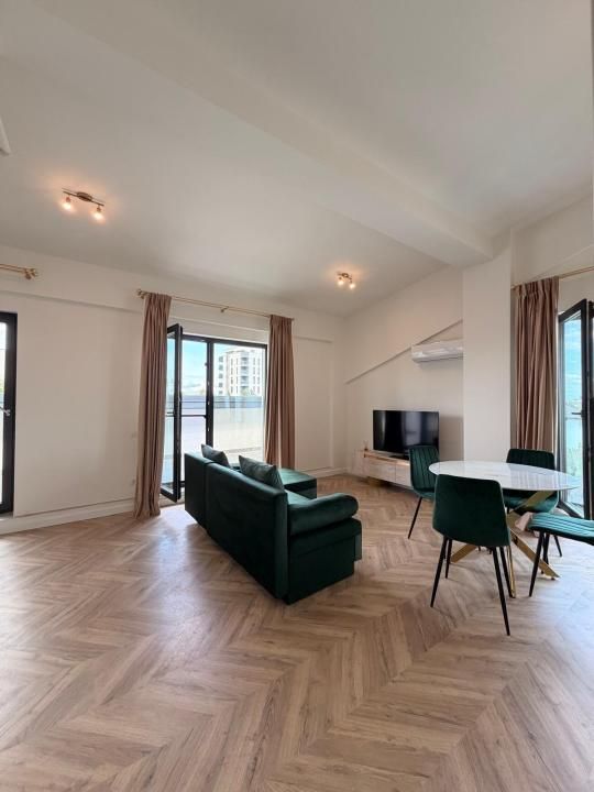 NEW - First Rent | Apart 2 camere 60m2 + Terasa 25m2 | Aviatiei - Baneasa – fotografia 1 din 17