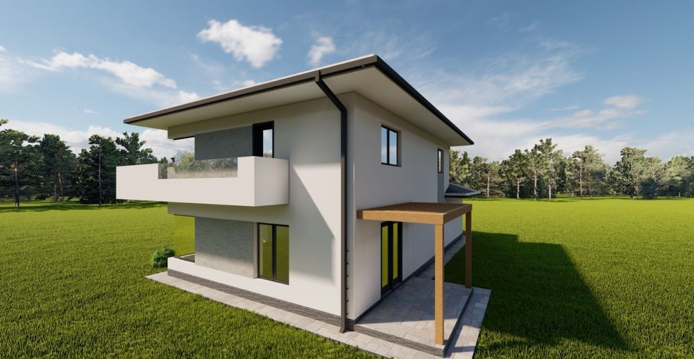 Casa unifamiliala 140mpu cu garaj la intrare in Chinteni – fotografia 11 din 22