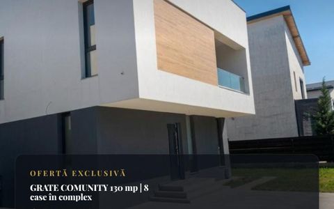 Vila Premium Pipera-Tunari – Complex 8 case (circuit închis) – Gata de mutare!