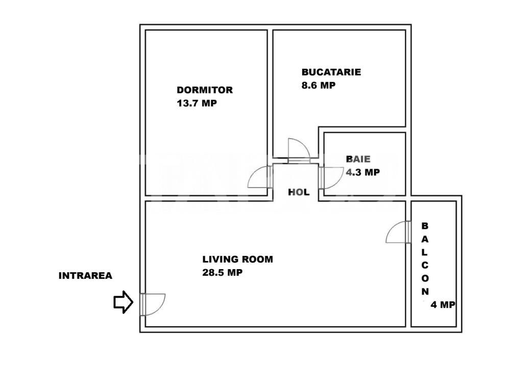 Apartament de vanzare 2 camere balcon etajul 2 Kaufland Arhitectilor – fotografia 6 din 19