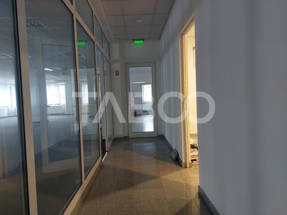 Spatiu de birouri 275 mp 3 camere etaj 1 autorizat ISU Sibiu – fotografia 7 din 11